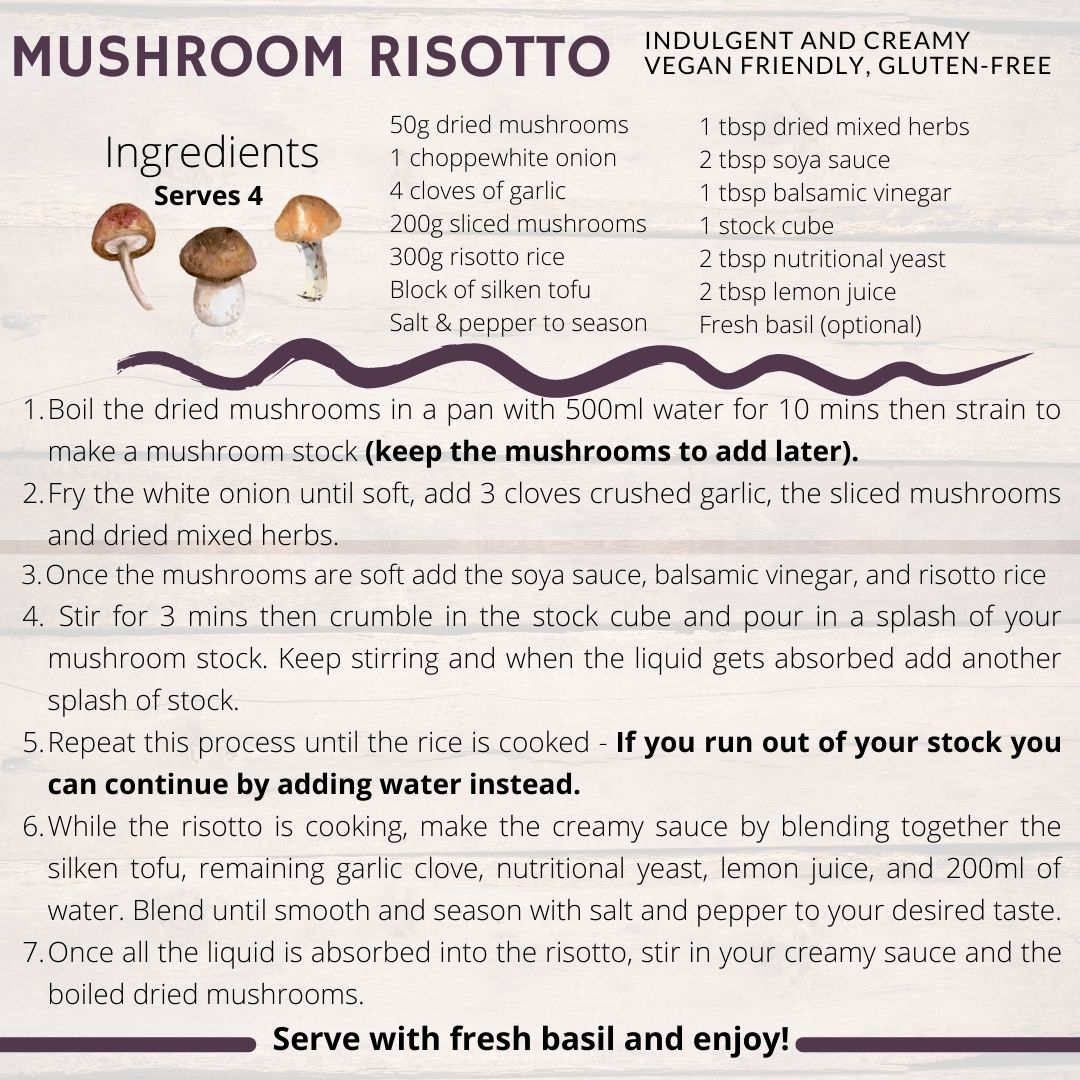Mushroom-Rissotto